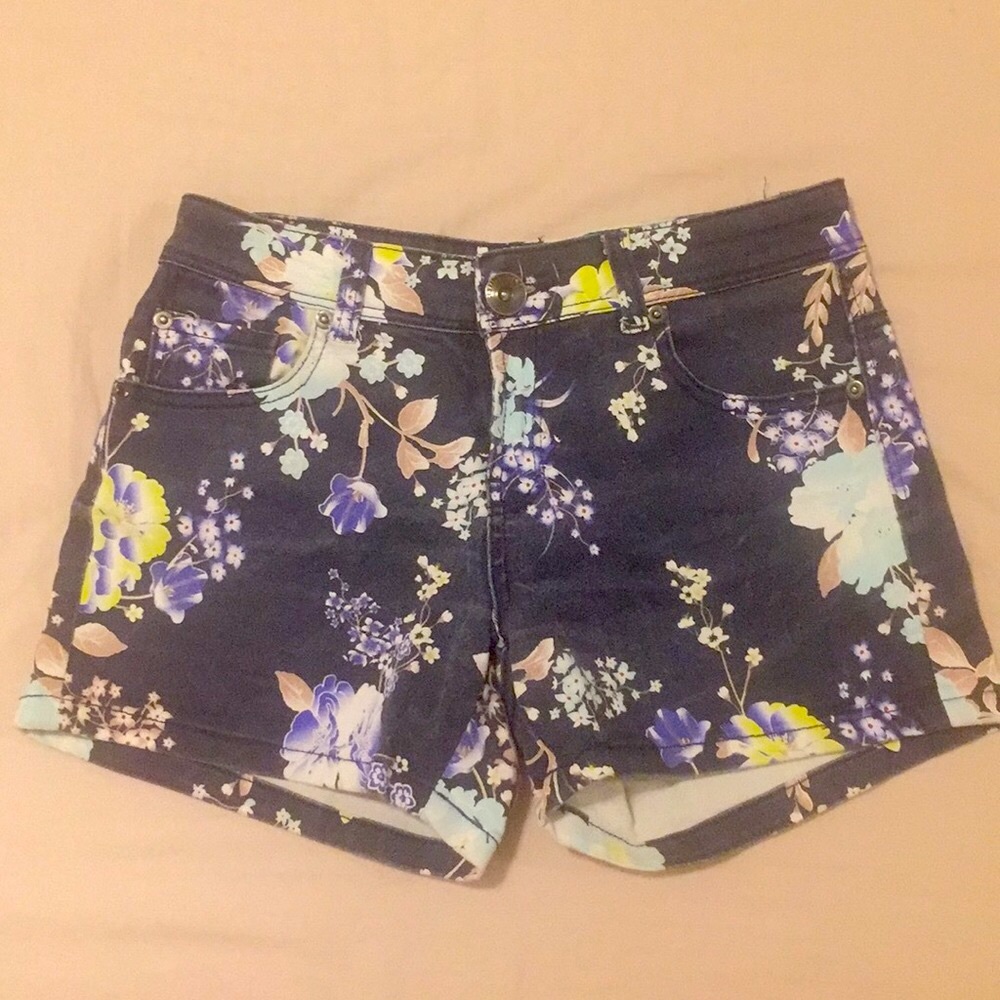 Pastel Floral Shorts
